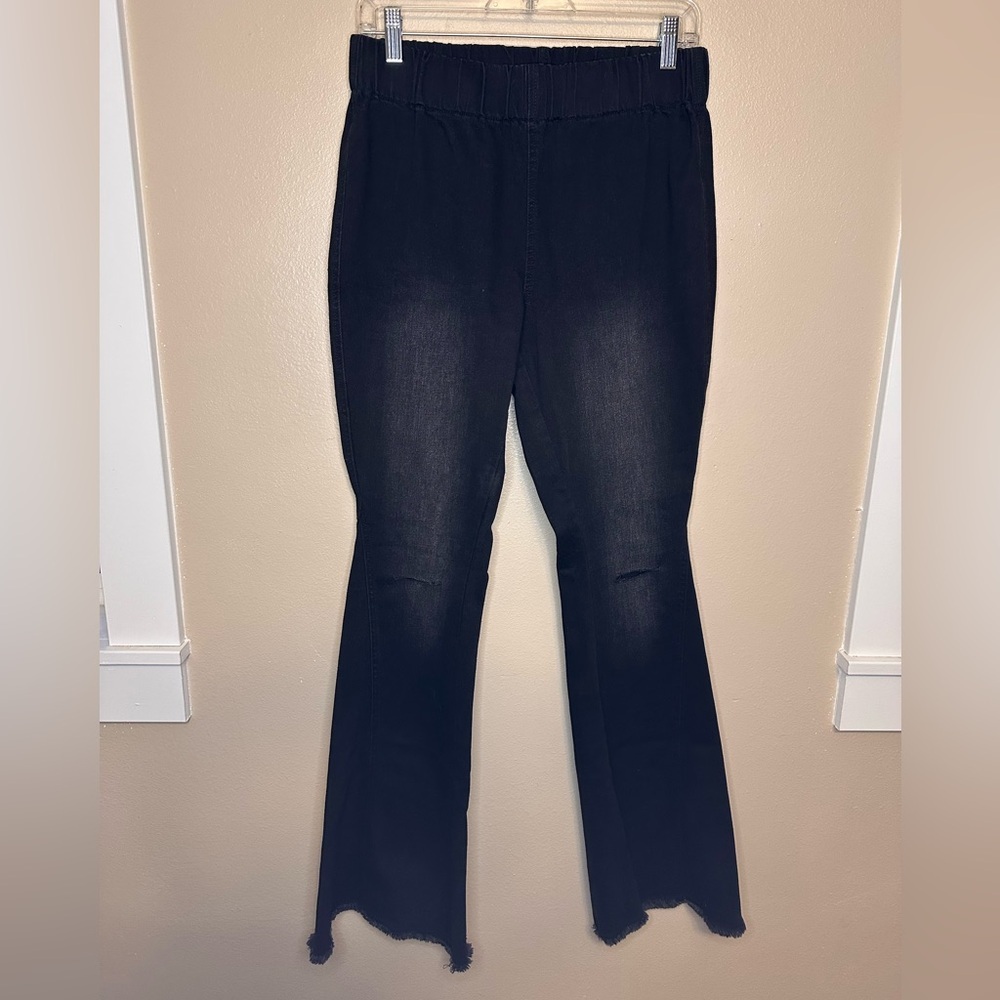 Black Flare & Wide Leg Jeans